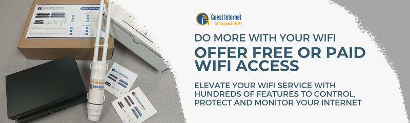 Do more with your WiFi. Offer free or paid WiFi access. Elevate your WiFi service with hundreds of features to control, protect and monitor your internet.