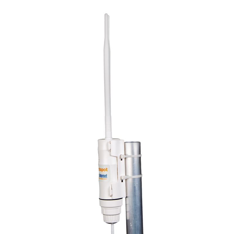 Guest Internet GIS-K7 is a High Performance Outdoor Wireless Hotspot Gateway with Long Range WiFi