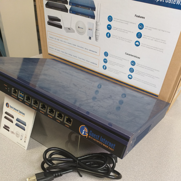 Guest Internet Managed WiFi products for controlling public Internet service