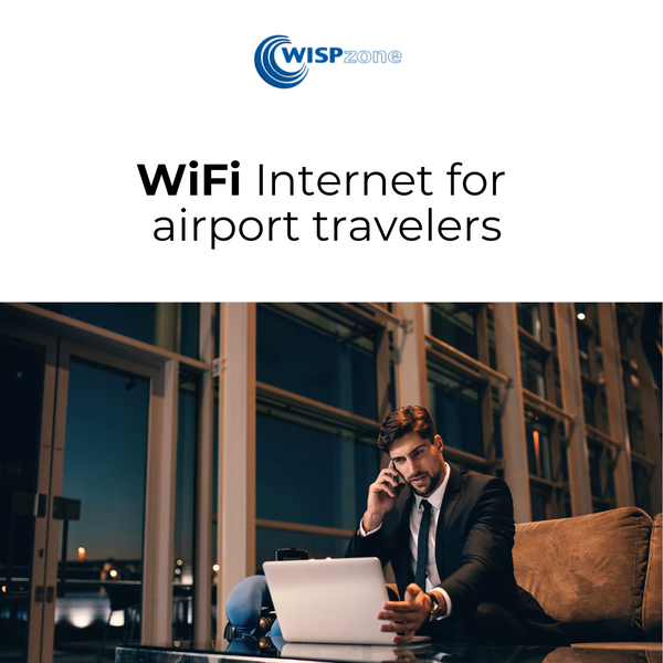 WiFi Internet for airport travelers