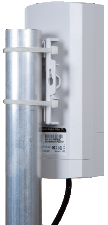 CPE120 (back) low-cost point-to-point wireless link