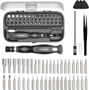 Ecraber - Electronics repair tool kit with screwdriver and bits on a white background