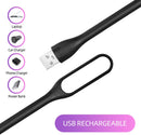 USB LED Light Lamp for Power Bank, Portable Eye Care Mini Night Light with Flexible Arm, USB Gooseneck Reading Lamps Book Light,Compatible for Desktop, Notebook Laptop