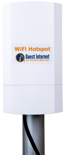 STAR-14 Kit - A kit that provides outdoor WiFi coverage. The GIS-K3’s directional antenna provides strong, focused coverage (For internet speeds of less than 100Mbp/s)