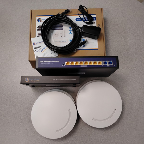 Guest-2 kit for hospitality WiFi service