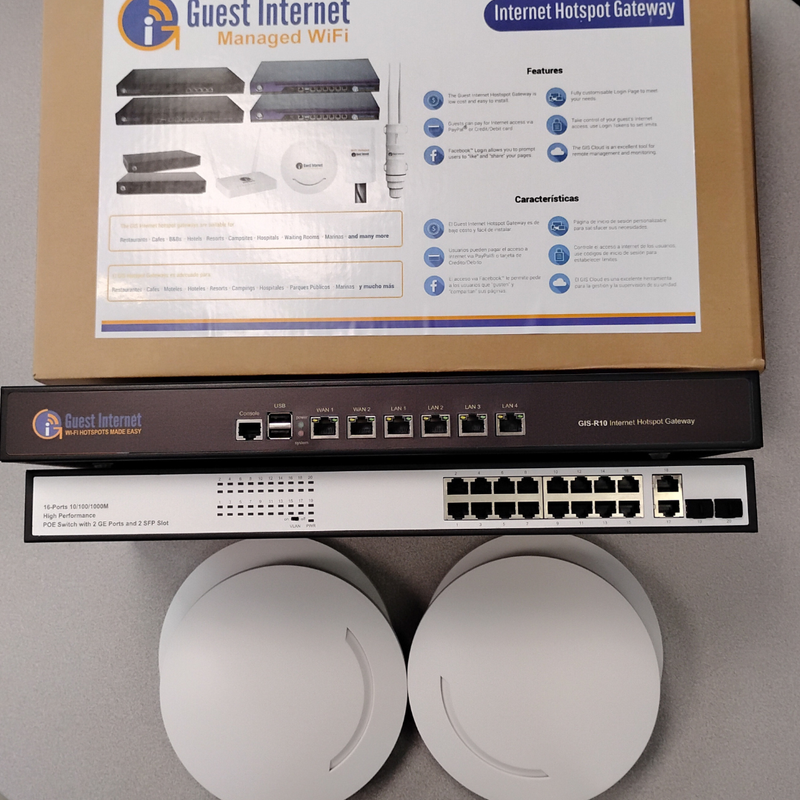 Guest-3 Kit for hospitality WiFi service