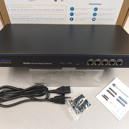 Internet hotspot gateway