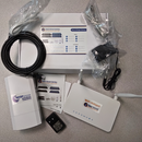 Guest Internet STAR-10 Kit to provide a WiFi service indoors and outdoors. It comes with a GIS-K1 internet controller + wireless access point for an indoor WiFi service and a AP120 wireless access point to extend the WiFi signal outdoors.