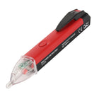 Mr. Pen - A red and black pocket voltage detector with a clear protective tip, shown on a plain white background.