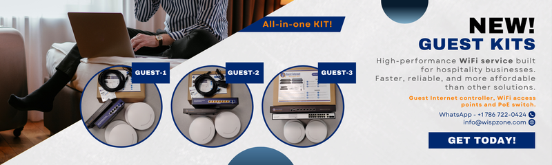 NEW Guest Kits - High performance WiFi service built for hospitality businesses. Faster, reliable, and more affordable than other solutions.