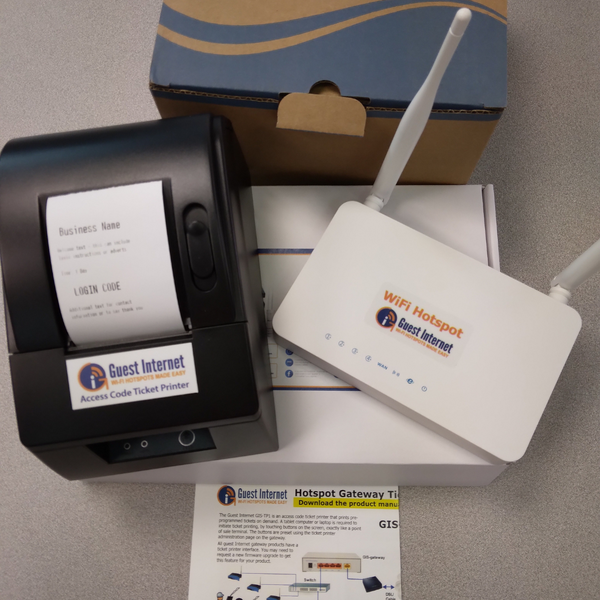 STAR-12 Kit - A kit designed for an indoor WiFi point-of-sale to sell printed WiFi access codes on demand.