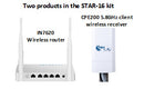 STAR-16 Kit - Extend Internet and provide WiFi access to homes using any ISP including Starlink with a 5.8GHz backhaul