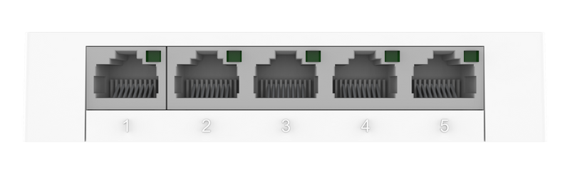SW-05G - Ethernet switch, with 5 LAN ports