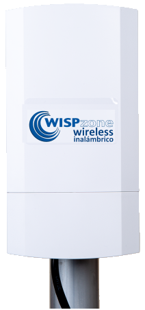 WCW-1 - Client WiFi wireless receiver. Outdoor roof mounting WiFi client radio with directional antenna provides a wireless Internet connection.