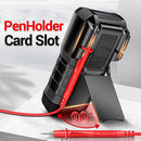 ANENG Black and red tool with a pen holder and card slot feature on a white background