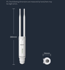 COMFAST - 1200M Dual-band high power outdoor access point