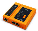 iMBAPrice - Orange network cable tester on a white background