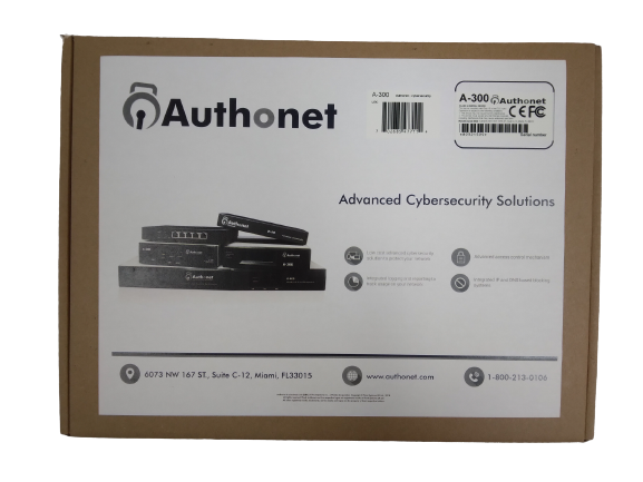 Authonet A300 Zero Trust Cybersecurity Firewall