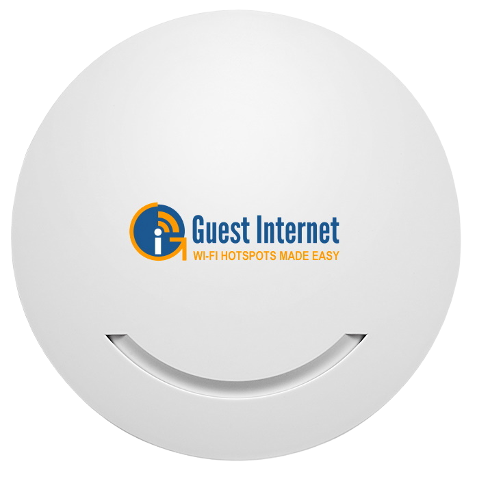 Guest Internet GIS-K5 is a High Performance Indoor Wireless Hotspot Gateway with Long Range WiFi